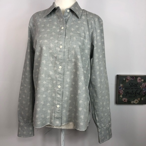 CURRENT ELLIOTT SHIRT BOYFRIEND NWT - Picture 3 of 8